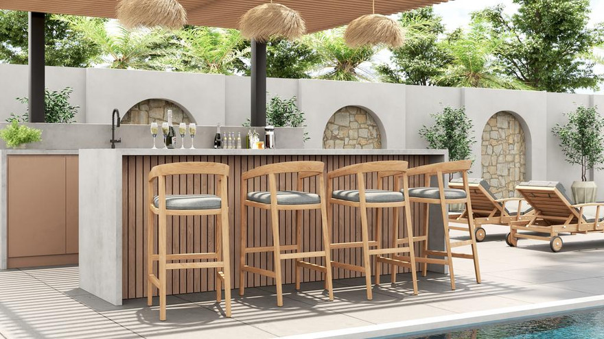 Vento Bar Chair - Ambiance Image~~