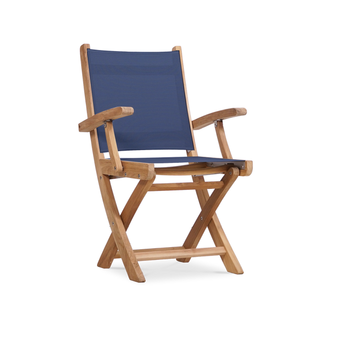 Sailmate Folding Armchair -Navy~~