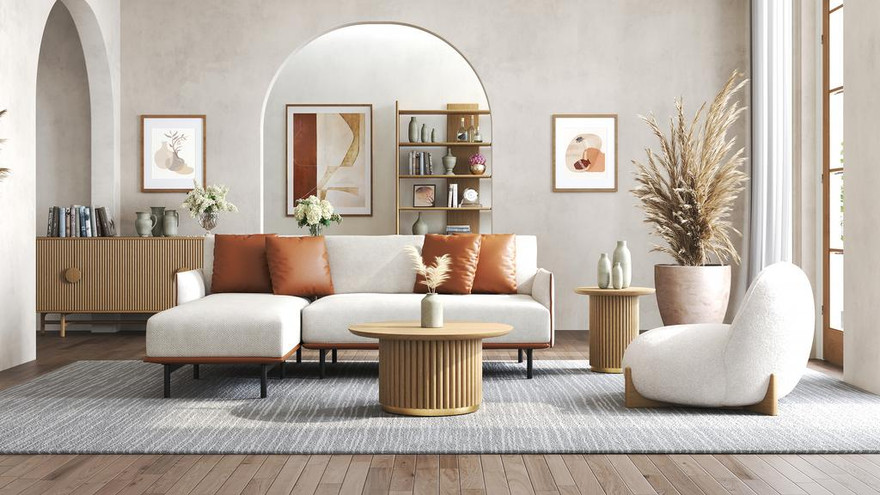 Villas 2 Seater Left Module - Ambiance Image~~