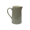 6.5"H Grey Ceramic Pitcher
