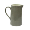 6.5"H Grey Ceramic Pitcher