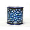 Blue Mosaic Ceramic Cylinder V2