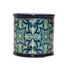 Blue Mosaic Ceramic Cylinder  V3