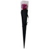 25" Black Single Stem Floral Cone -10 Pieces