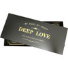 Black and Gold Deep Love Floral Gift Box with Fresh Foam
