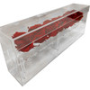 16" Clear Acrylic Rectangular Flower Box