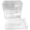 6" Clear Acrylic Rectangular Flower Box