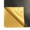 Black & Gold Double Faced Floral Wrapping Paper - 20 Sheets