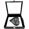 Ultra Luxury Heart Floral Gift Box - Black