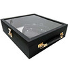 Ultra Luxury Heart Floral Gift Box - Black