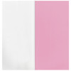 Pink White Backed Floral Wrapping Paper - 20 Sheets