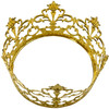 4" Gold Metal Kings Crown