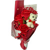 9" Cherished Premade Bouquet - Red