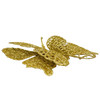 4" Double Level Butterflies - 5 Pack - Gold