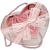 4.5" Acrylic Heart Gift and Floral Boxes - 6 Pack - Pink