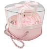 4.5" Acrylic Heart Gift and Floral Boxes - 6 Pack - Pink