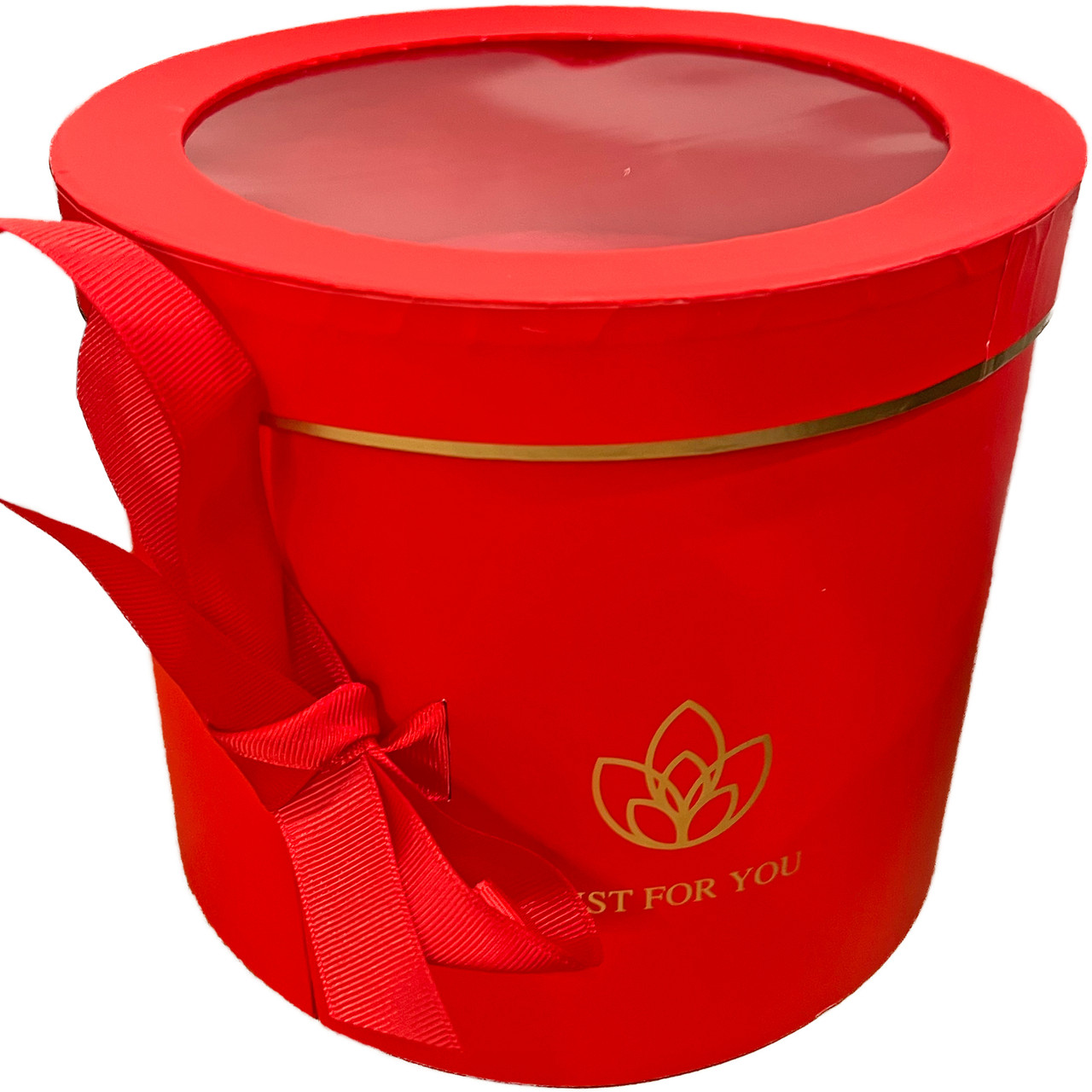 9" Triple Level Flower Box Red LO Florist Supplies