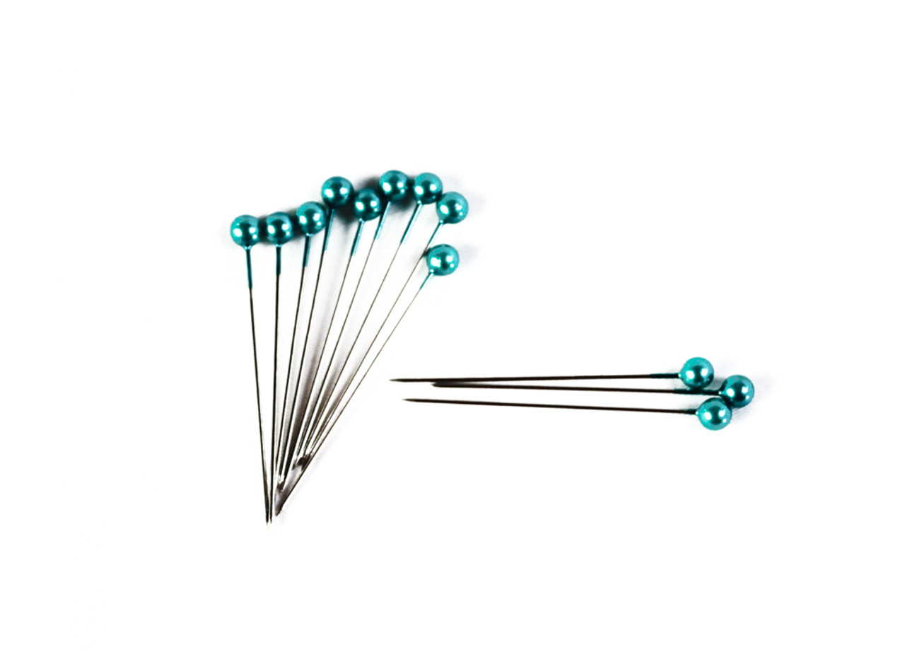 2 Turquoise Corsage Pins