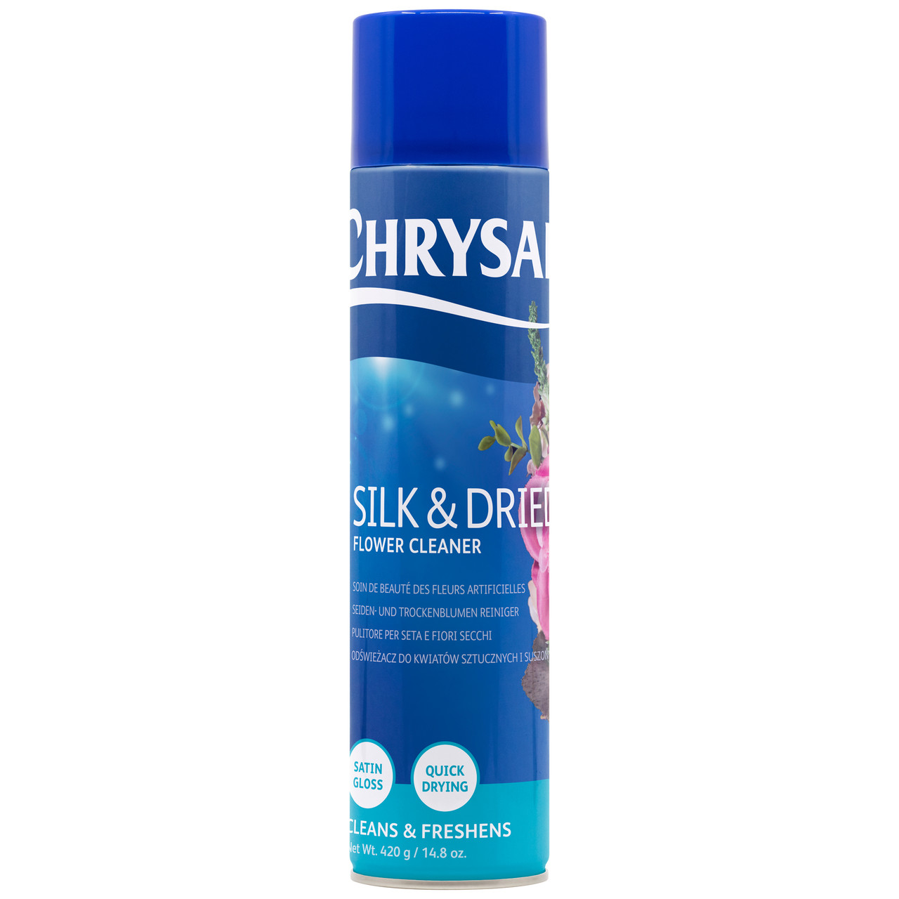 Chrysal Silk and Dried Flower Cleaner LO Florist Supplies