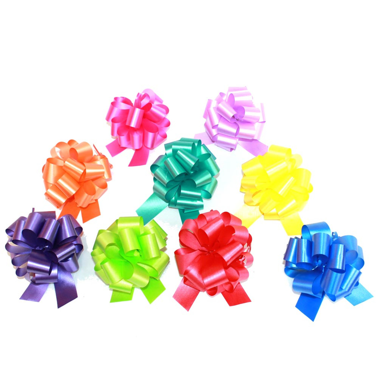 #9 Assorted Colors Pull Bow Ribbon