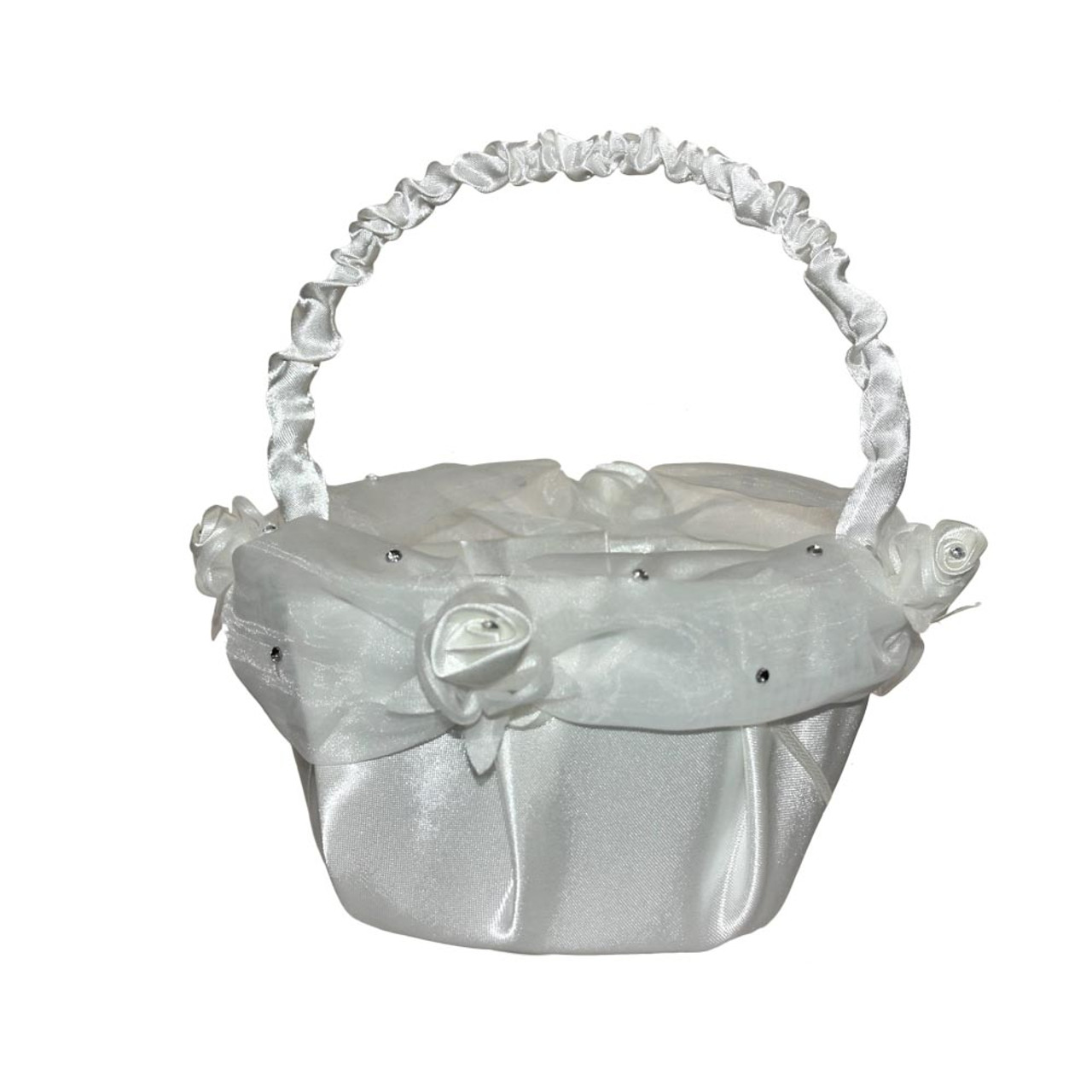 flower girl bags ivory