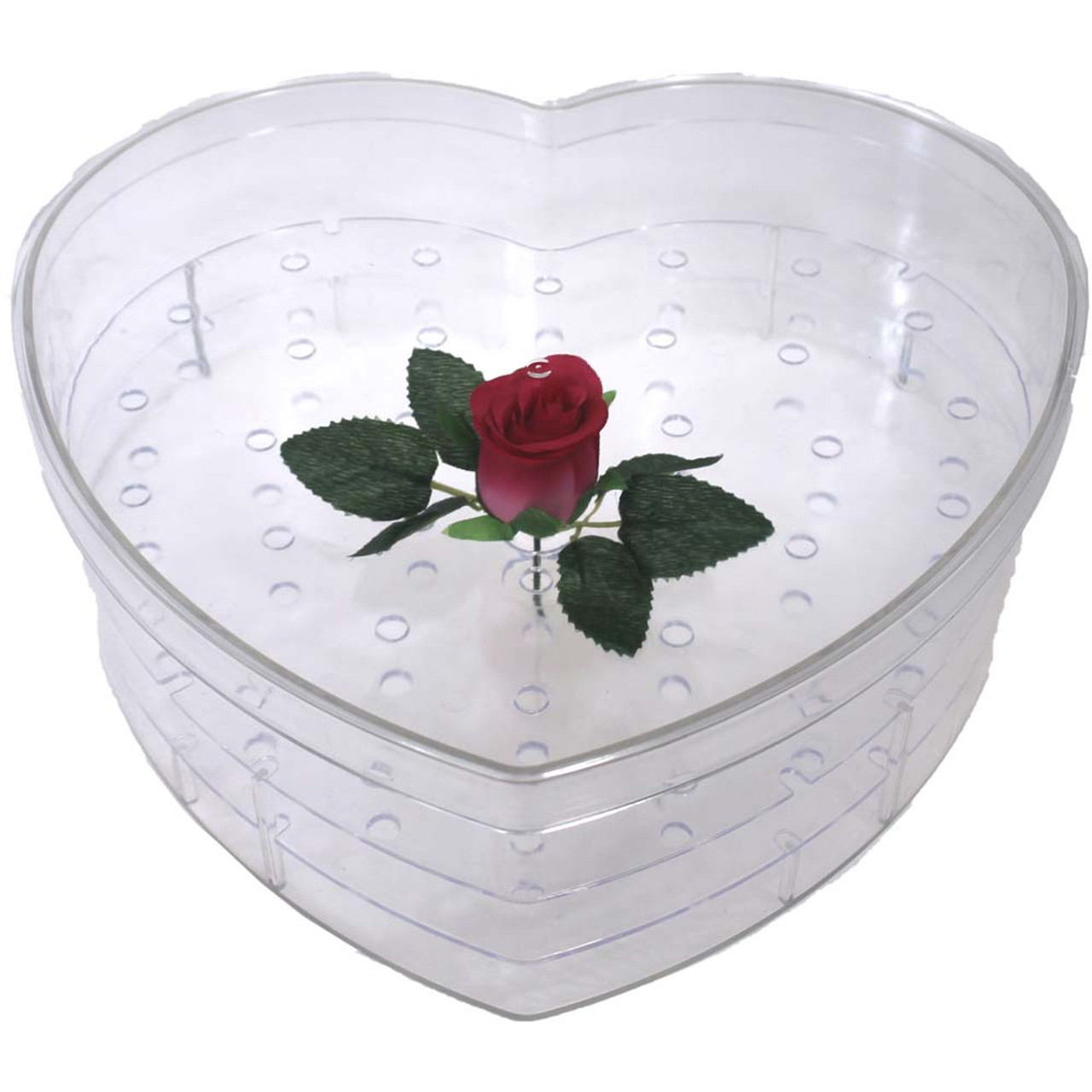 Harloon 5 Pcs Heart Shaped Flower Boxes for Comoros