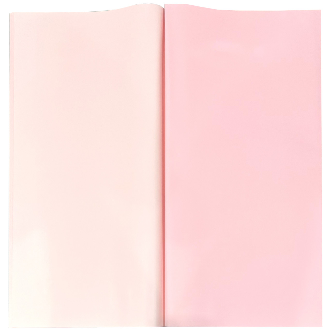 Pink Double Sided Floral Wrapping Paper - 20 Sheets