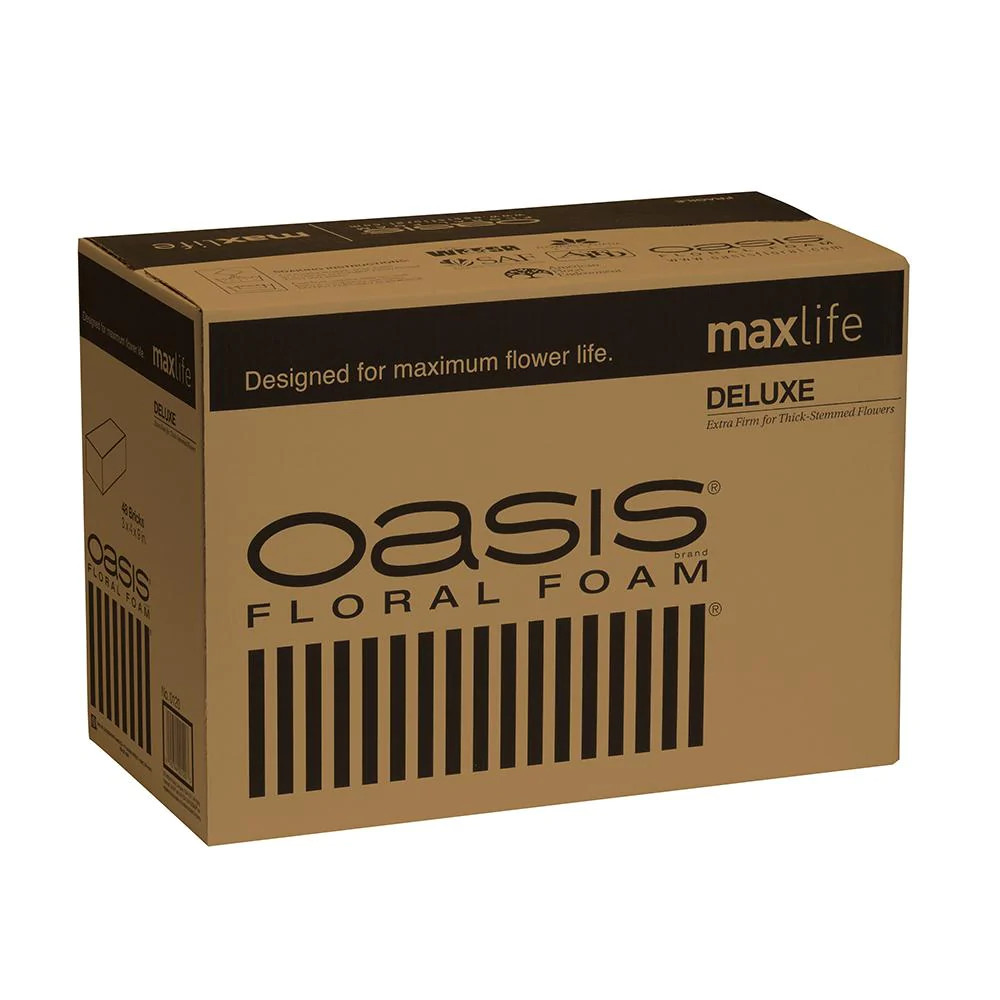 oasis Fan Package BOX 復活初日カーディフ7/4 Oasis Deluxe Floral Foam Maxlife - LO Florist Supplies