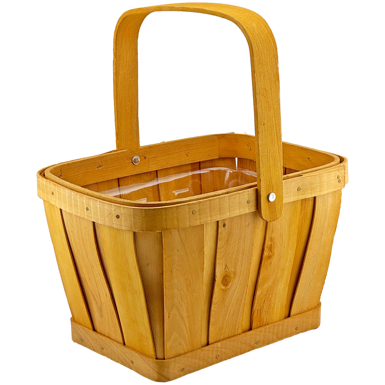 バッグ Hitsuki wood handle basket 9