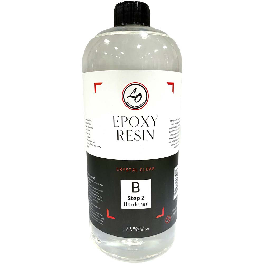 Clear Floral Epoxy Resin & Hardener 2 Liters LO Florist Supplies