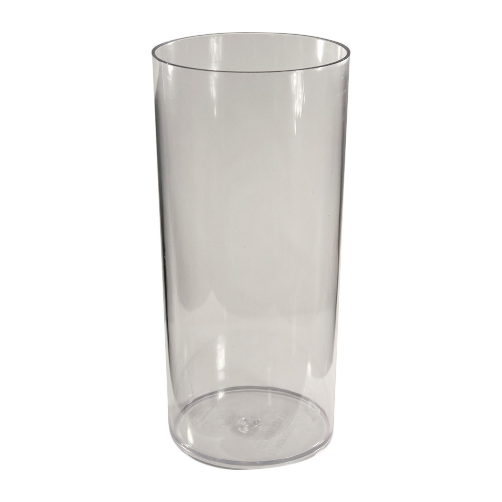 19.75''H Clear Acrylic Cylinder Vase LO Florist Supplies