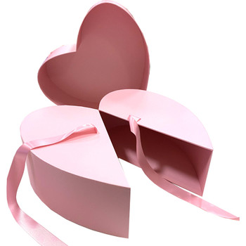 13" Surprise Nested Heart - Pink