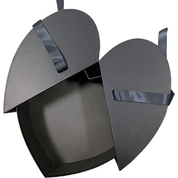 13" Surprise Nested Heart - Black 13" Surprise Nested Heart - Black
