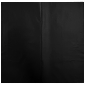 Black Floral Wrapping Paper - 20 Sheets