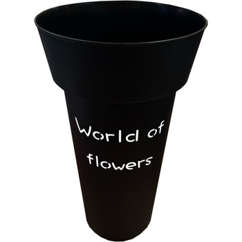 17” Black Cooler Flower Bucket