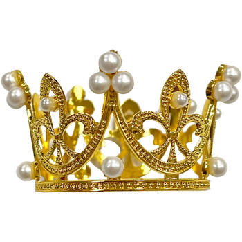2.75" Gold Mini Pearl Crown