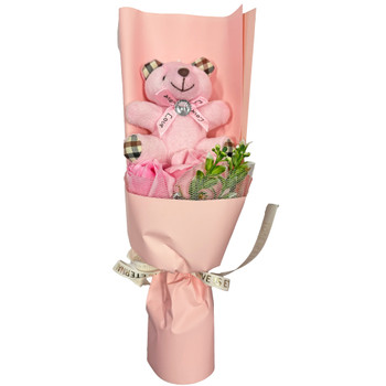 12" Cherished Premade Bouquet - Pink
