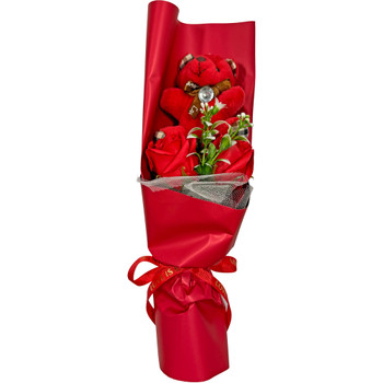 12" Cherished Premade Bouquet - Red 12" Cherished Premade Bouquet - Red