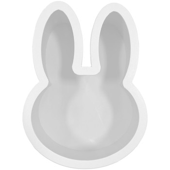 13" Bunny Ears Flower Box - White