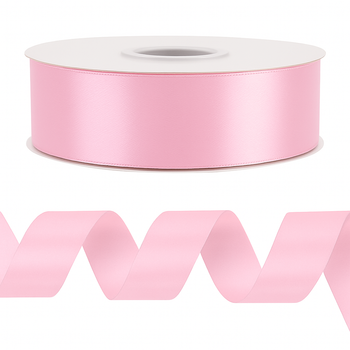 1.5" Single Face Satin Ribbon - Pink - 50 Yards