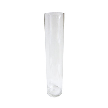 24" H Glass Cylinder Vase