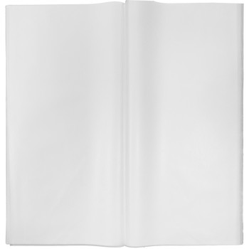 White Stripes Modern Floral Wrapping Paper - 20 Sheets