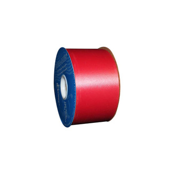 2 3/4"  Hot Red Flora-Satin Ribbon