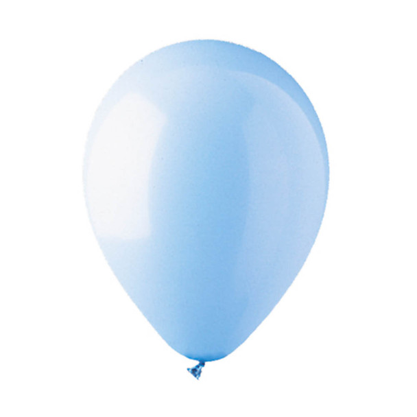 12" Standard Light Blue Balloons