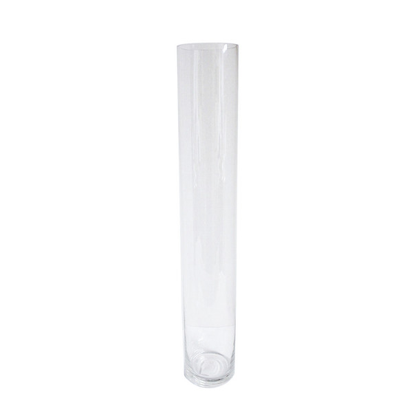24"H Glass Cylinder Vase
