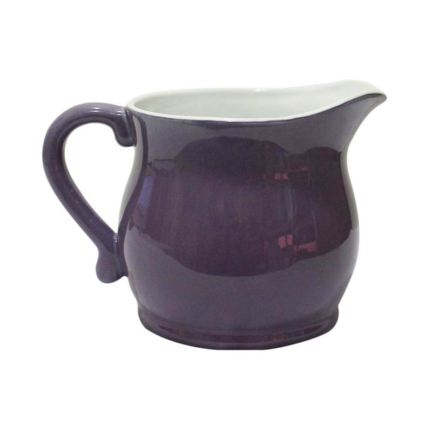 Purple Ceramic Pitcher
