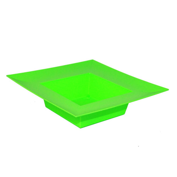 10" Apple Green Square Designer Tray