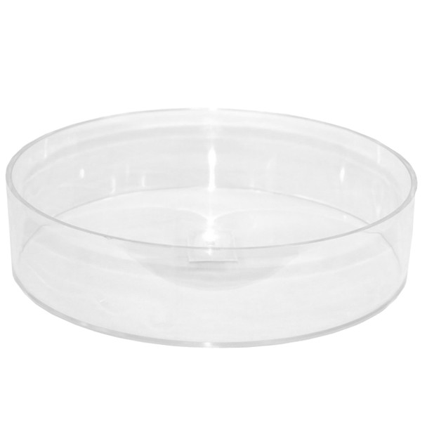 10" x 2.5"  Large Round Acrylic Tray