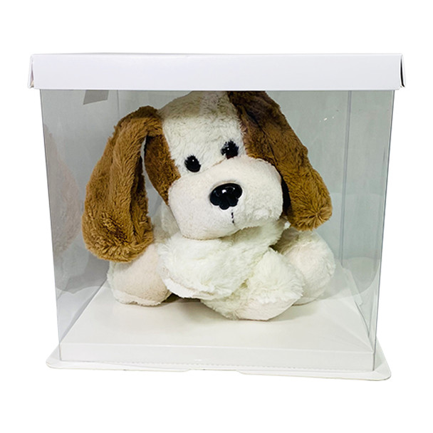 10" Acrylic Square Display Box - White