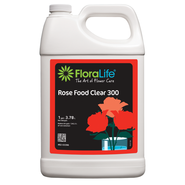 FloraLife Rose Food Clear 300  Flower Food Solution